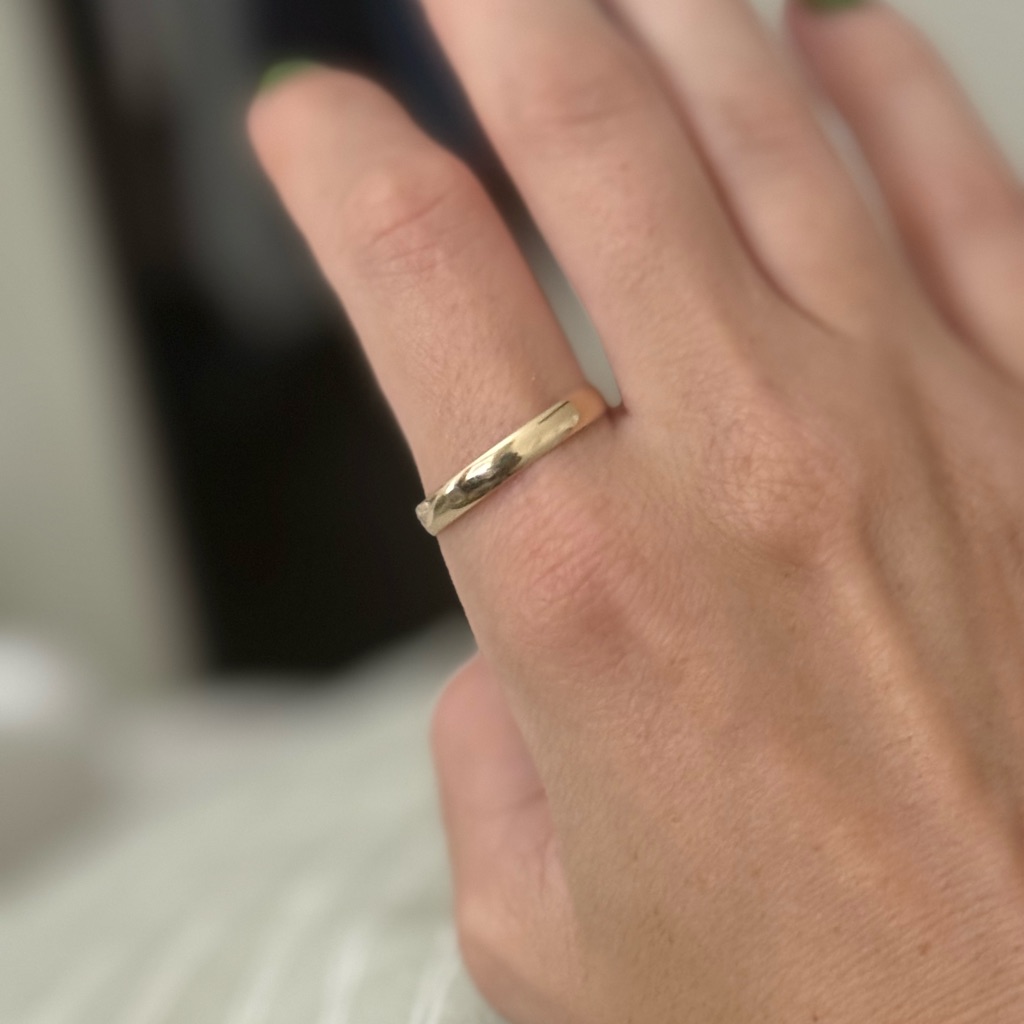 10k Yellow Gold Ring Band